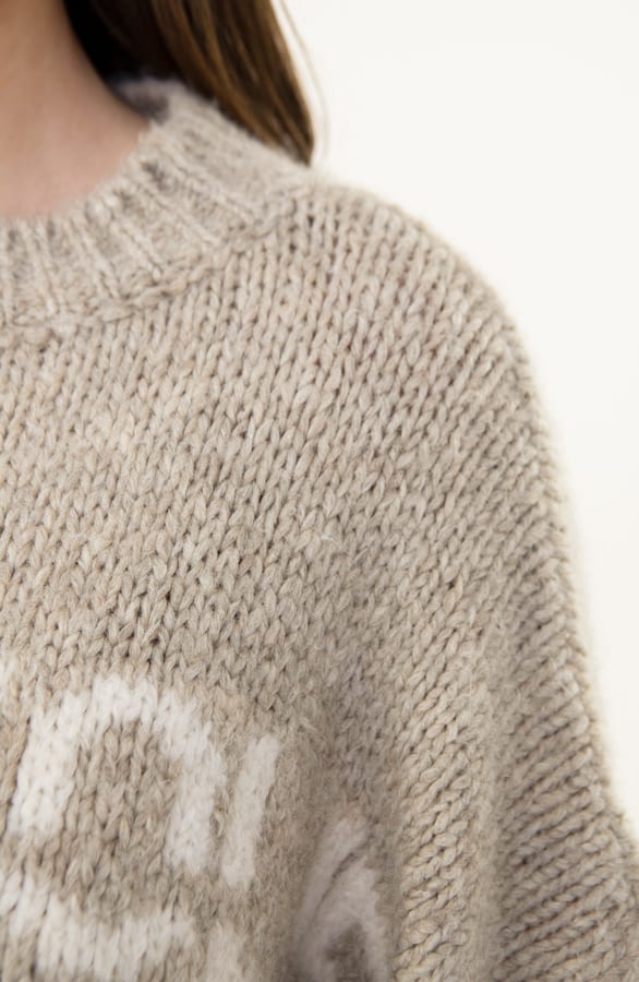 Zachte Trui Tres Jolie Beige – shoparchief — foto 4