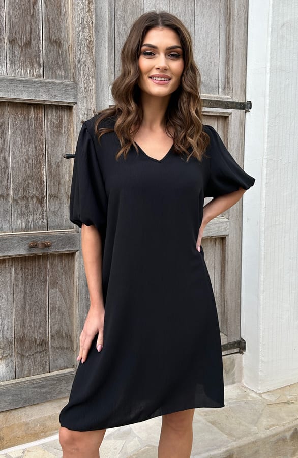 Basic Jurk Andrea Zwart – shoparchief — foto 3