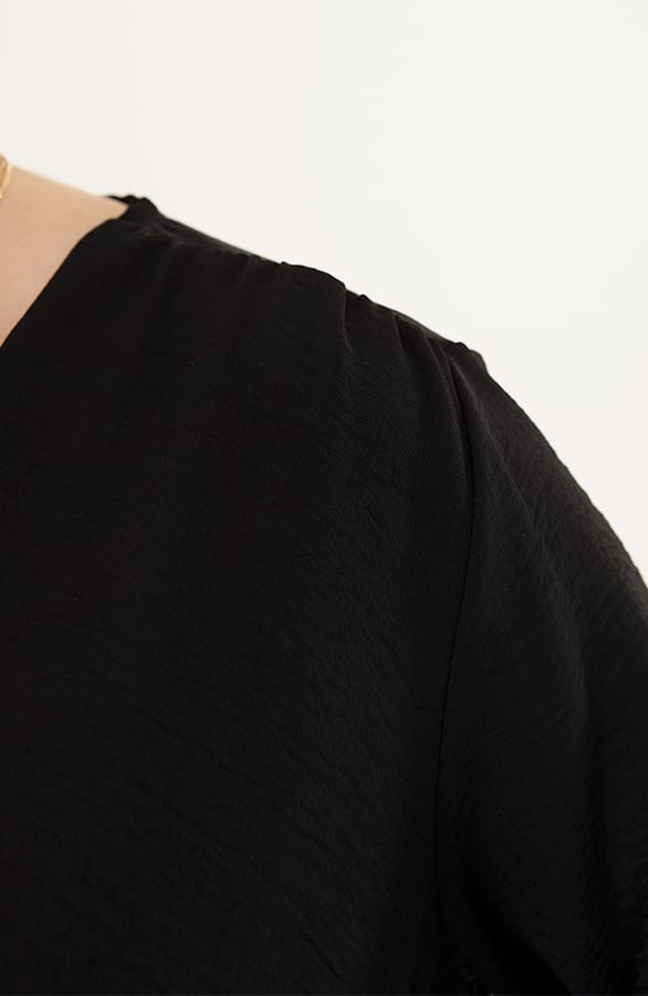 Limited Blouse Met Gouden Details Lize Zwart – shoparchief — foto 7