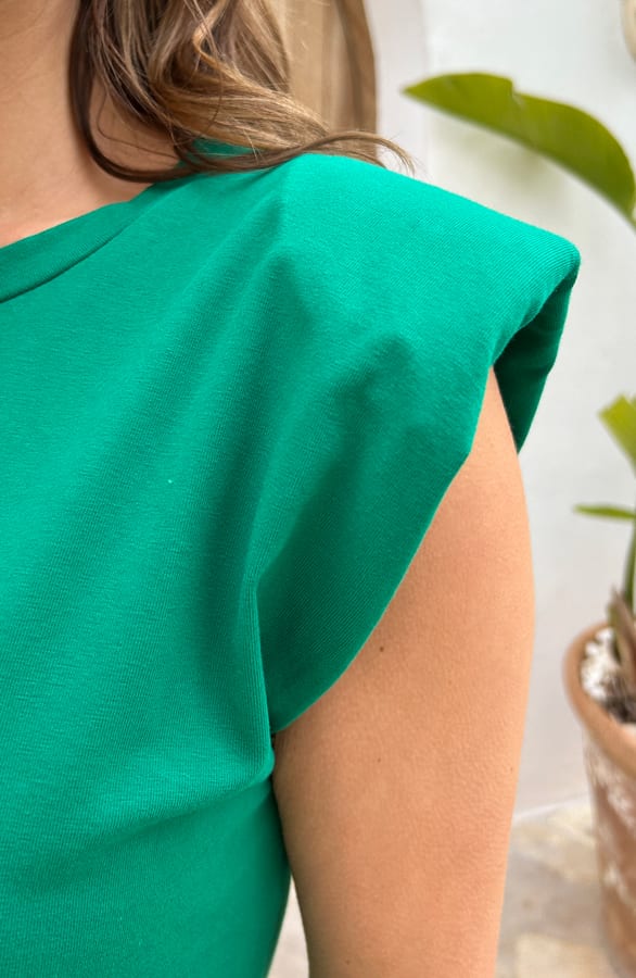 Fashion Dress Yara Bright Green – shoparchief — foto 5