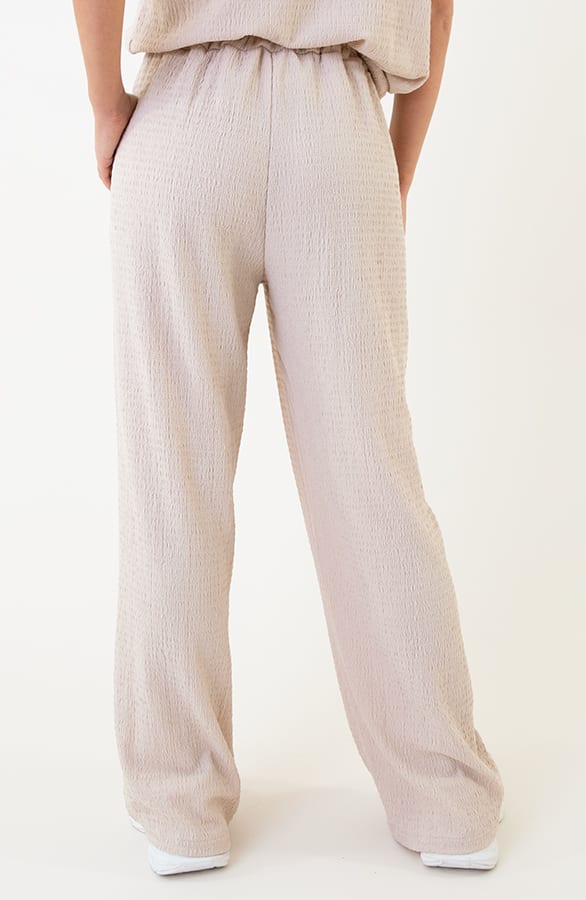High Waist Trendy Broek Jaydi Beige – shoparchief — foto 7