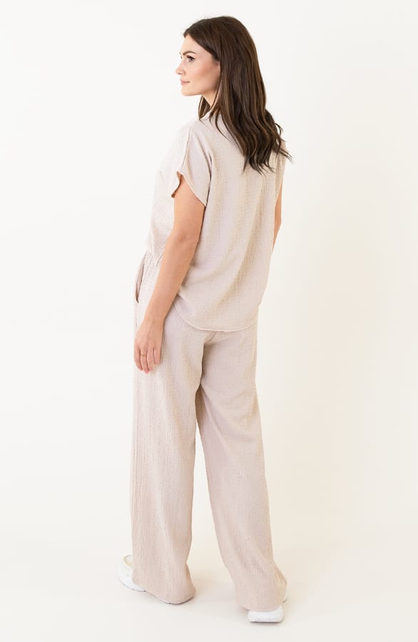 High Waist Trendy Broek Jaydi Beige – shoparchief — foto 8