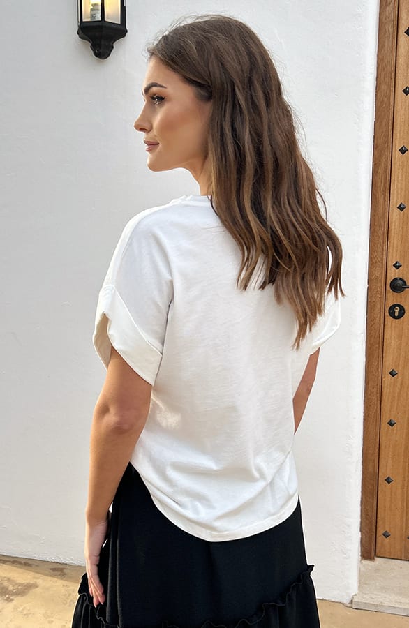 Jadore Top Lille Off White – shoparchief — foto 3