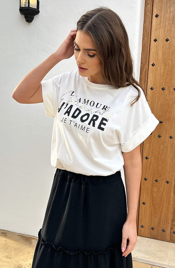 Jadore Top Lille Off White – shoparchief