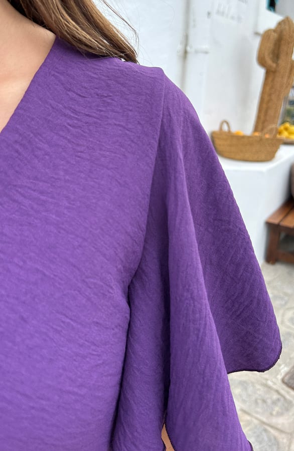 Jurk Nikkie Donker Paars 2.0 – shoparchief — foto 7