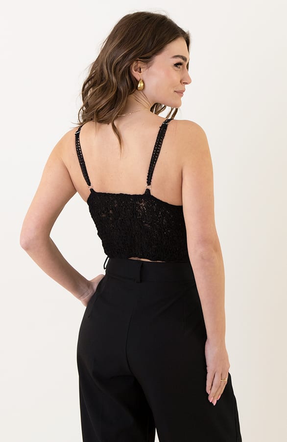 Kanten Bralette Raya Zwart – shoparchief — foto 2