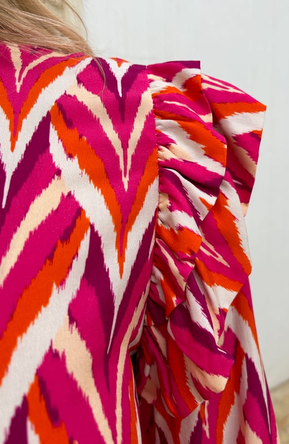 Blouse Met Print Carly – shoparchief — foto 5
