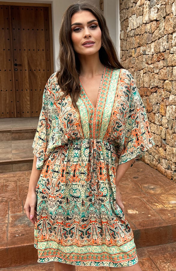 Katoenen Print Tuniek Maisy Multicolor – shoparchief — foto 3