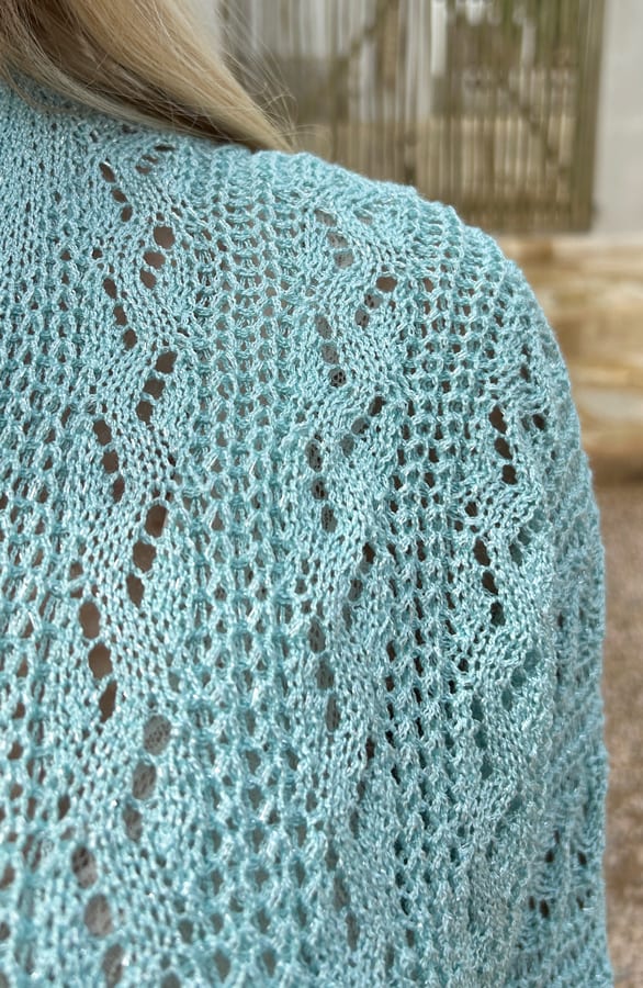 Lurex Gehaakte Trui Amanda Mint – shoparchief — foto 5