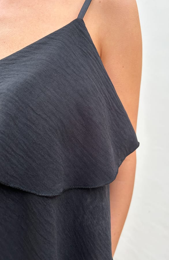 Ruffle Spaghetti Top Suzie Zwart – shoparchief — foto 7