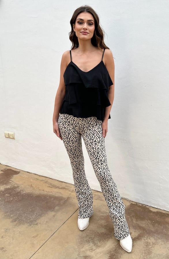 Ruffle Spaghetti Top Suzie Zwart – shoparchief — foto 5