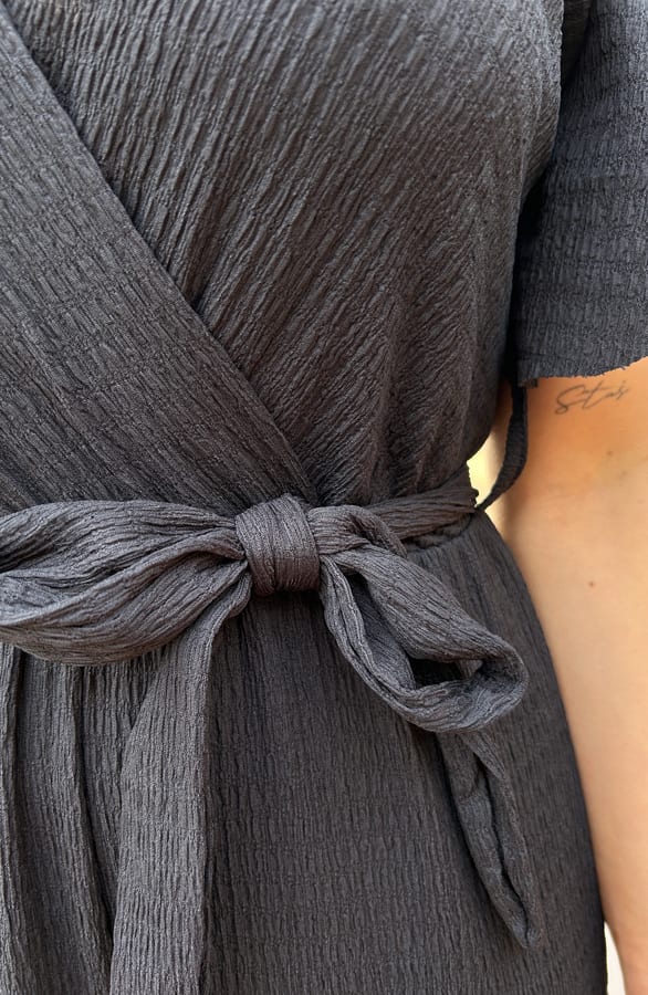 Smocked Jumpsuit Eveline Zwart – jumpsuits & playsuits — foto 6