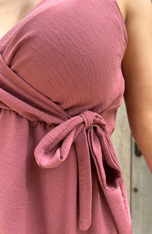 Spaghetti Jurk Annelin Dust Roze – shoparchief — foto 4
