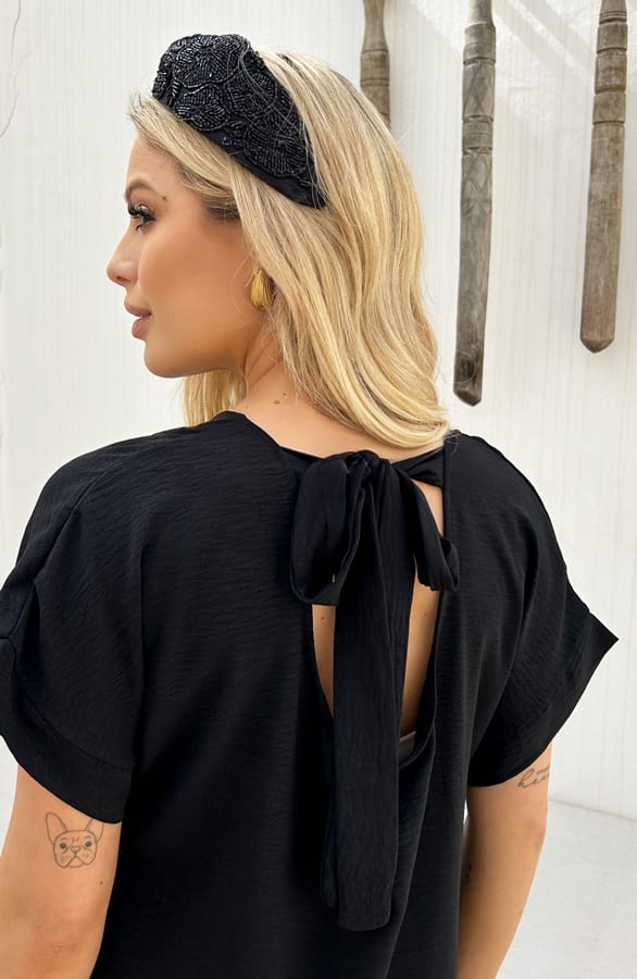 Strik Tuniek Melina Zwart – shoparchief — foto 2