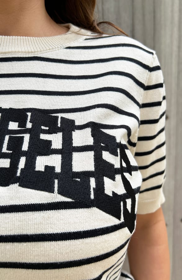 Striped Los Angeles Top Loraine – shoparchief — foto 4