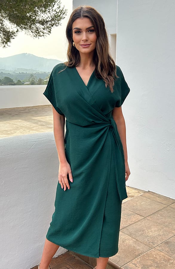 Wikkel Jurk Dani Emerald – shoparchief