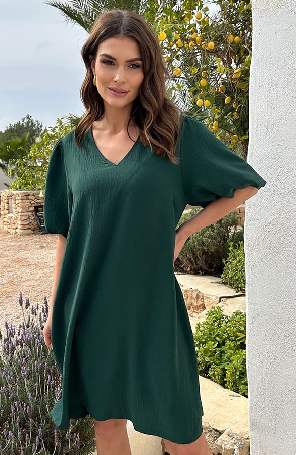 Basic Jurk Andrea Smaragd – shoparchief — foto 5