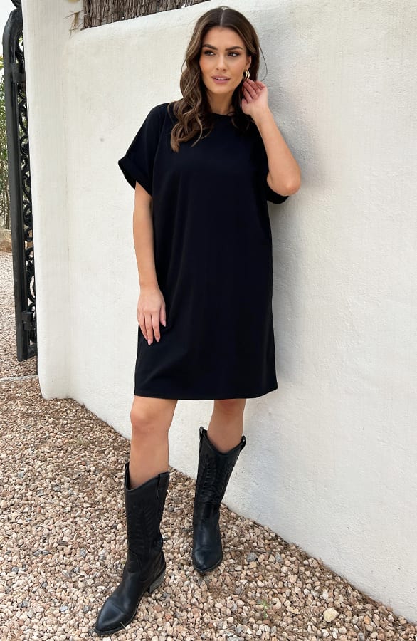 Dames tuniek elsa zwart – shoparchief — foto 3