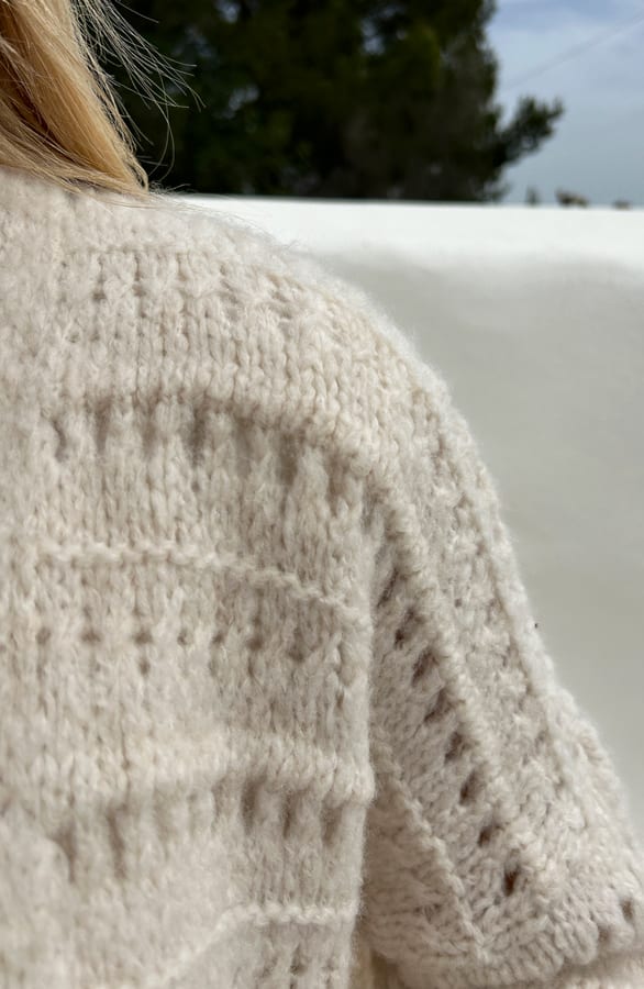 Gehaakt Vest Amina Ecru – shoparchief — foto 5