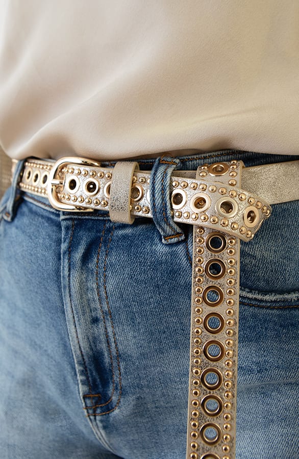Gouden Riem Met Ringen Jody – shoparchief — foto 2