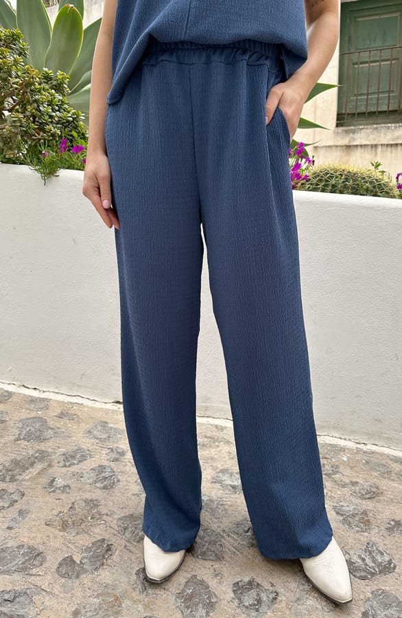 High Waist Trendy Broek Jaydi Jeans Blue – shoparchief