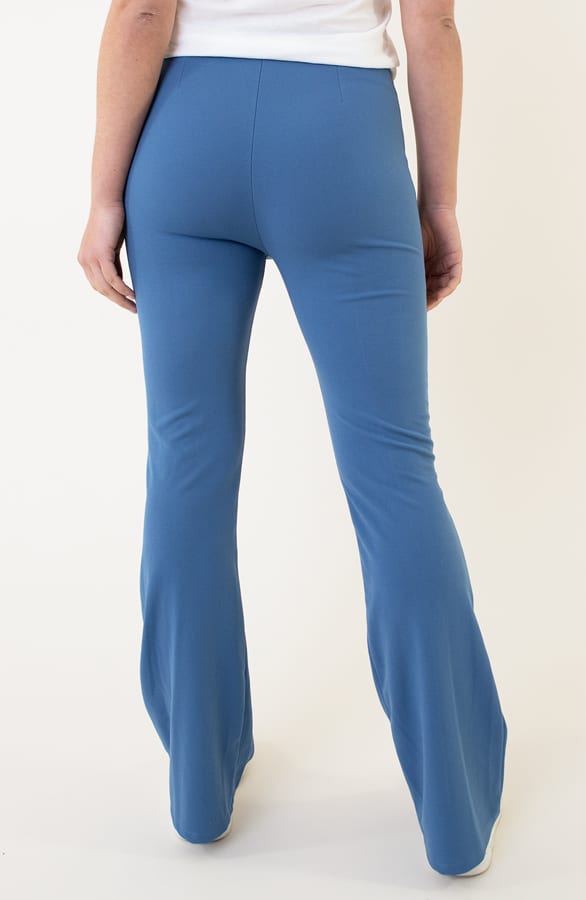 Janine Flared Broek Met Stiksel Jeans Blue – shoparchief — foto 3