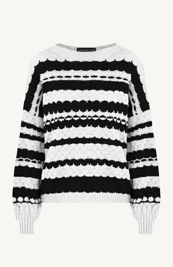 Knitted Trui Mirelle Off White – shoparchief