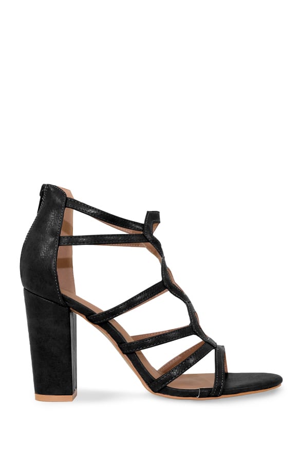 Luxury Heels Roma Zwart – shoparchief