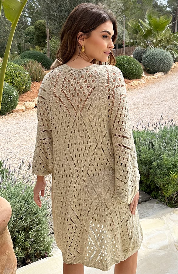 Lurex Midi Cardigan – vesten — foto 4