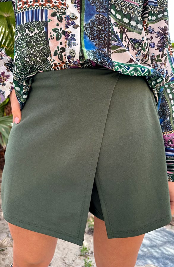 Scuba Skort Safari Army – shoparchief