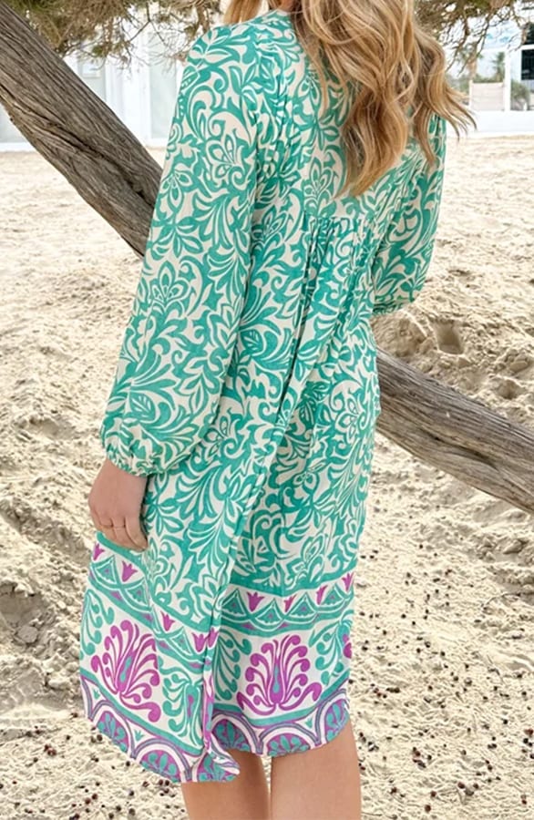 Print Pocket Tuniek Brooke Mint – shoparchief — foto 3