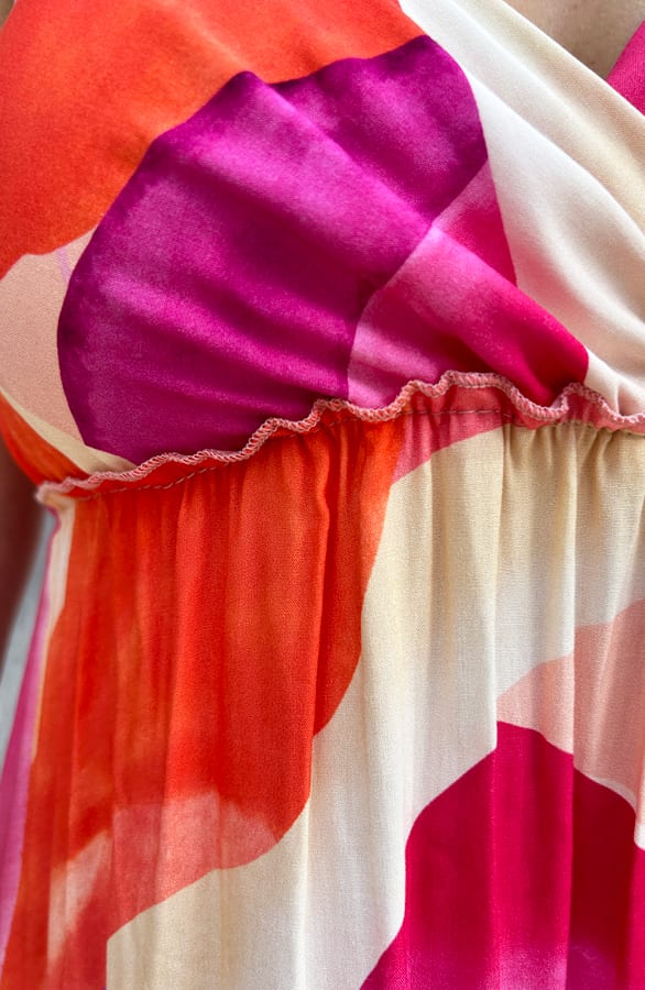 Maxi Spaghetti Jurk Jacky Roze – shoparchief — foto 8