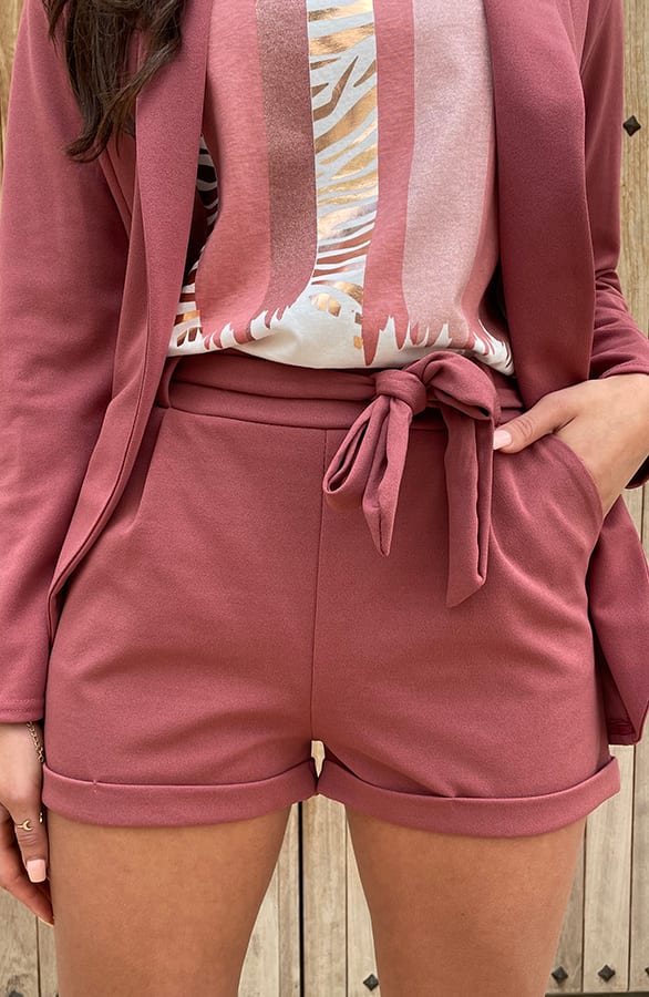 Basic Strik Shorts Dust Pink – shoparchief