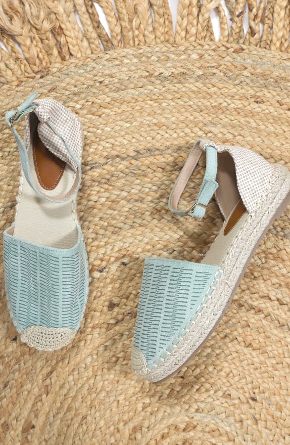 Suède Espadrilles Sunna Mint – shoparchief — foto 4