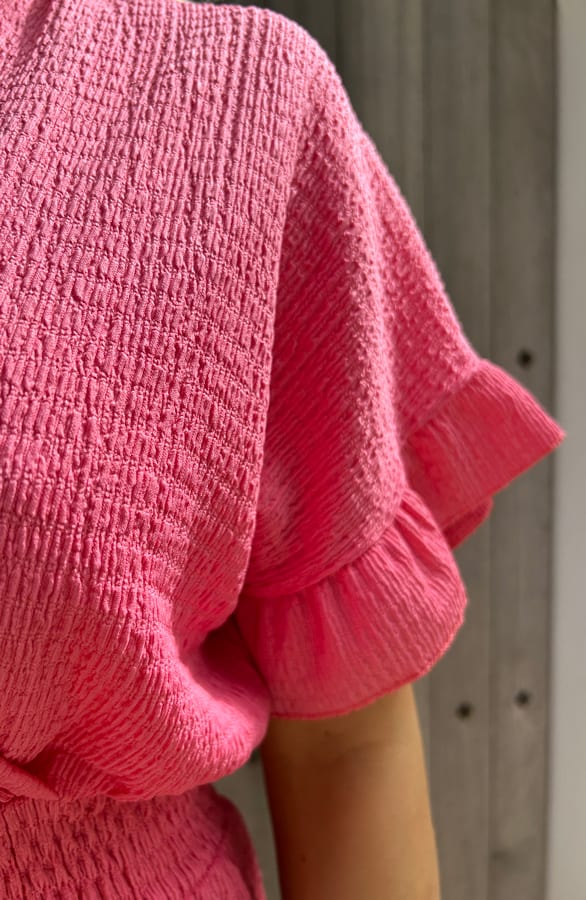 Textured Jurk Elisa Roze – shoparchief — foto 5