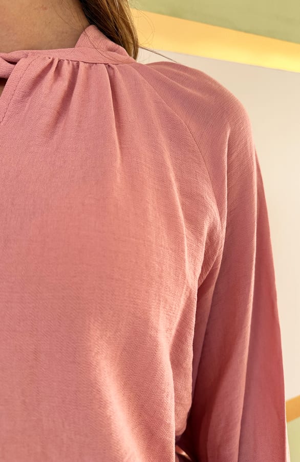 Blouse Twisted Aimee Pink – shoparchief — foto 5