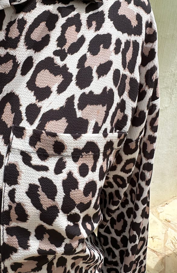 Button Blouse Leopard Kelly – shoparchief — foto 12