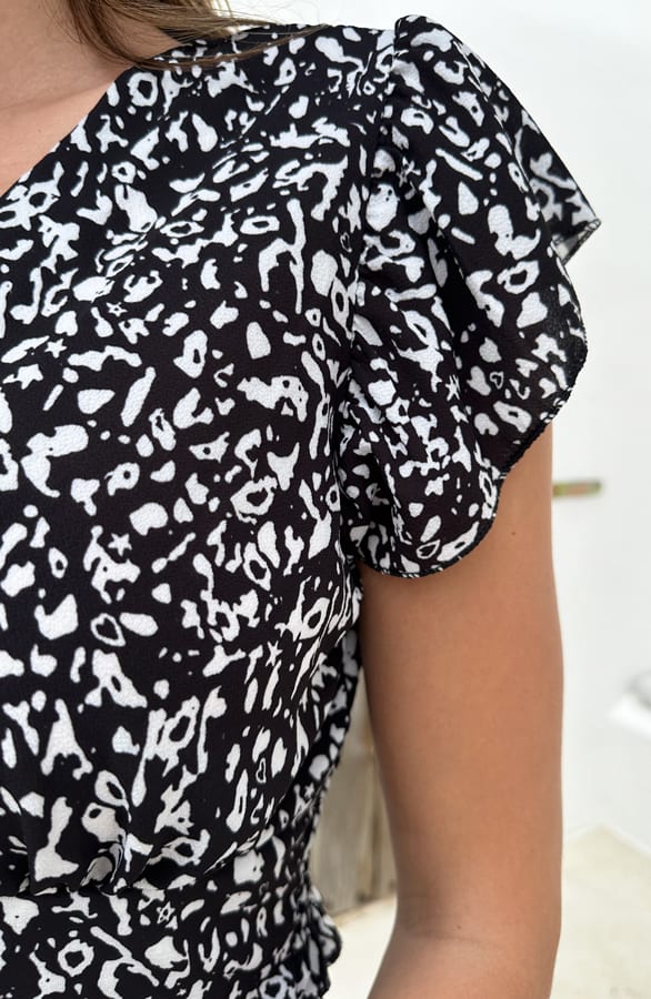 Cropped Top Wrap Detail Ashley Zwart – shoparchief — foto 4