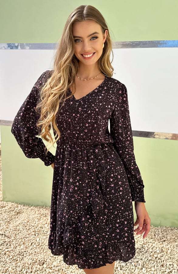 Dreamy V-Neck Dress Zoey – shoparchief