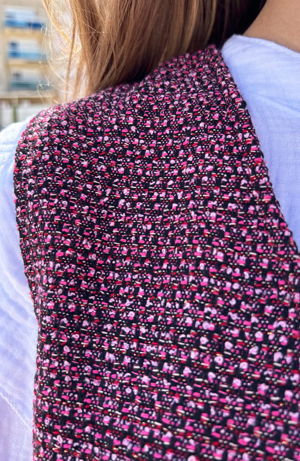Geweven Gilet Jaina Roze – shoparchief — foto 6