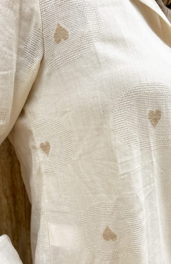 Hartjes Blouse Katoen Pauline Beige – shoparchief — foto 3