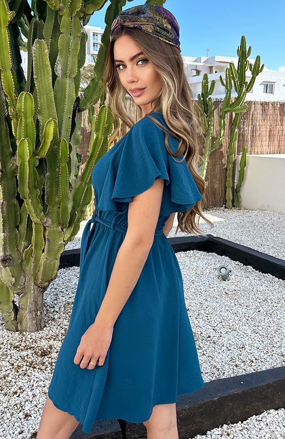 Jurk Nikkie Petrol 2.0 – shoparchief — foto 2
