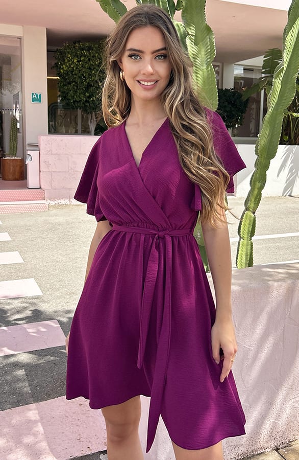 Jurk Nikkie Wine 2.0 – shoparchief — foto 3