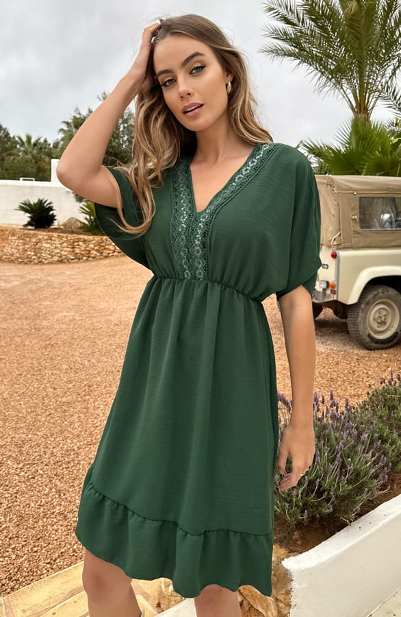 Lace Tuniek Dewi Emerald – shoparchief — foto 4