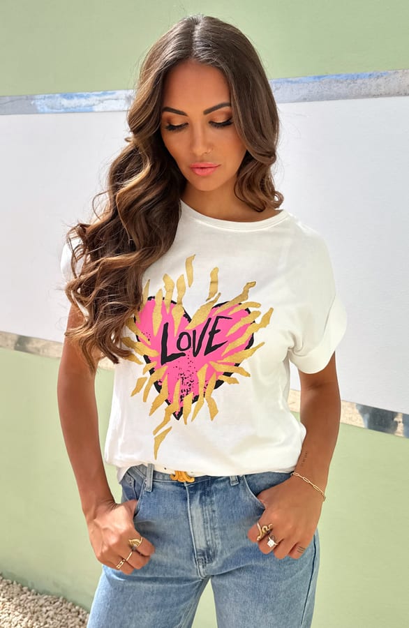 Love Heart Top Elia Pink Gold – shoparchief — foto 4