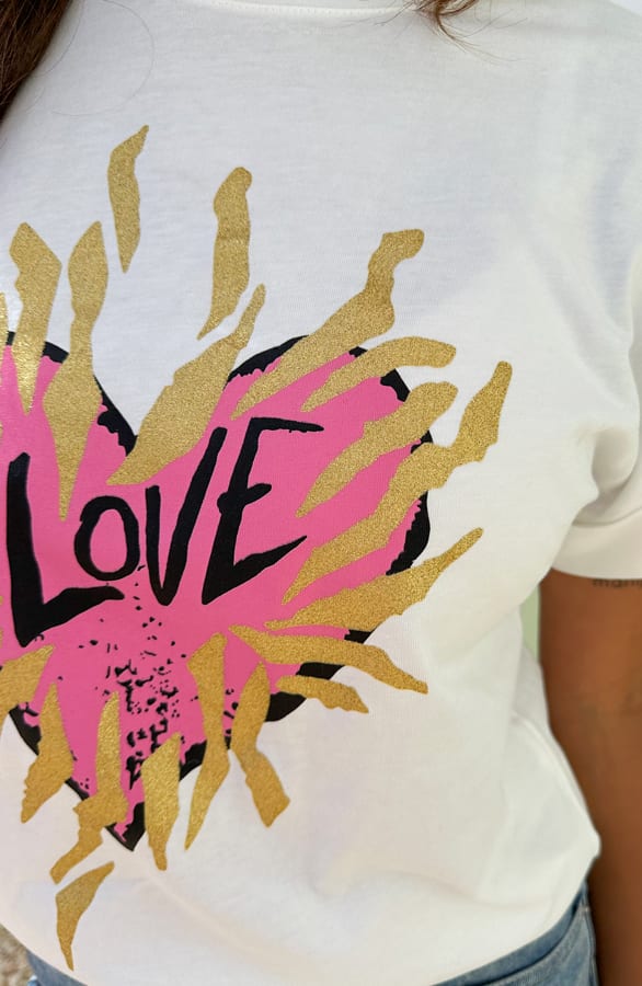 Love Heart Top Elia Pink Gold – shoparchief — foto 5