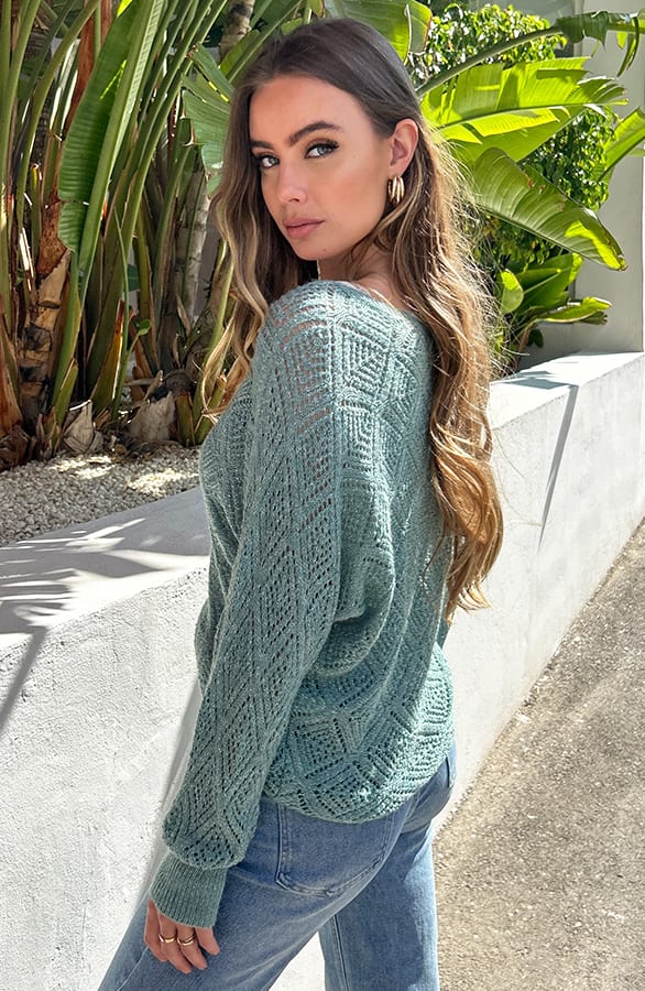 Lurex Patronen Top Lily Mint – shoparchief — foto 2