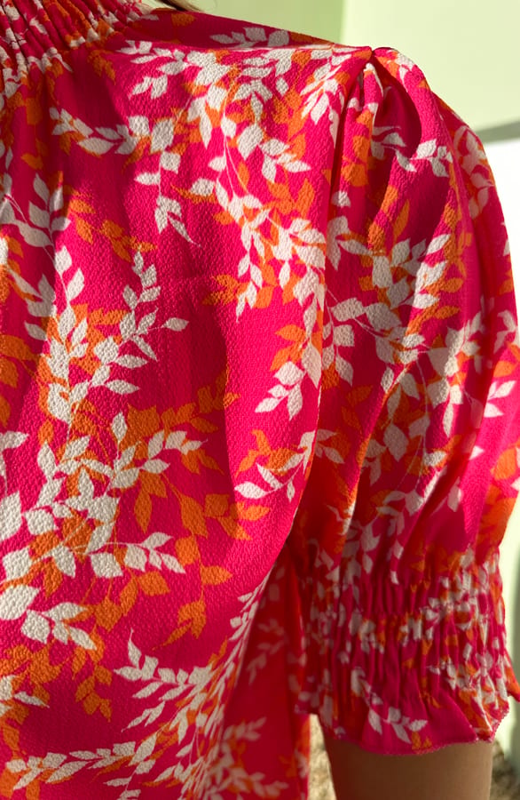 Lynn Top Leaf Fuchsia Oranje – shoparchief — foto 5