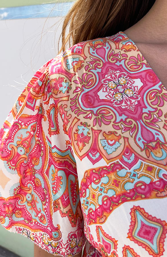 Maxi Ibiza Jurk Else Fuchsia – shoparchief — foto 5