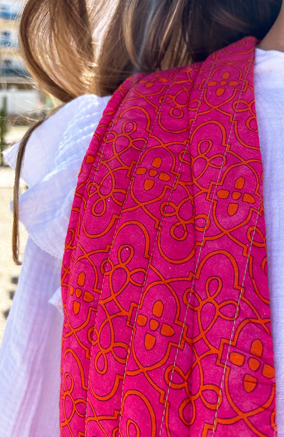 Print Gilet Valentina Bright Fuchsia – shoparchief — foto 6